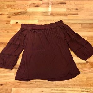 LOFT Off the Shoulder Top